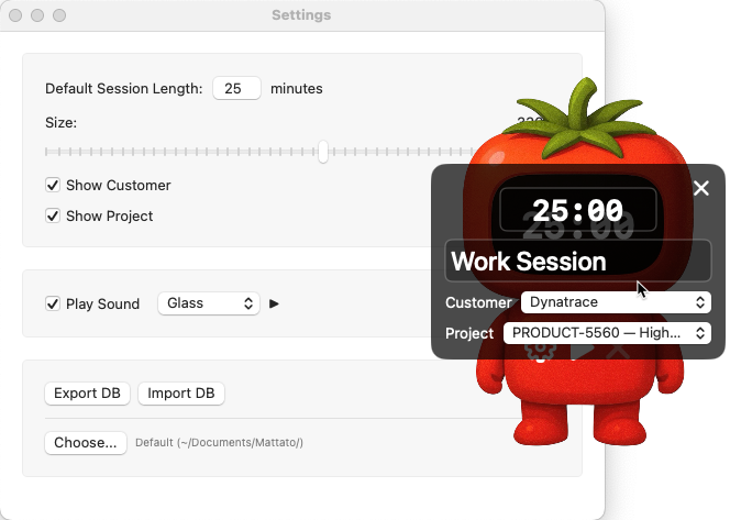 Project and customer management